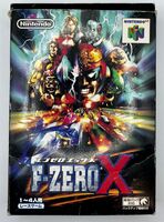 F-Zero X (Nintendo 64, 1998) In Original box, No Manual, Japanese