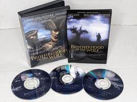 The Brotherhood of the Wolf (DVD, 2002, 3-Disc Set, Collectors Edition) 