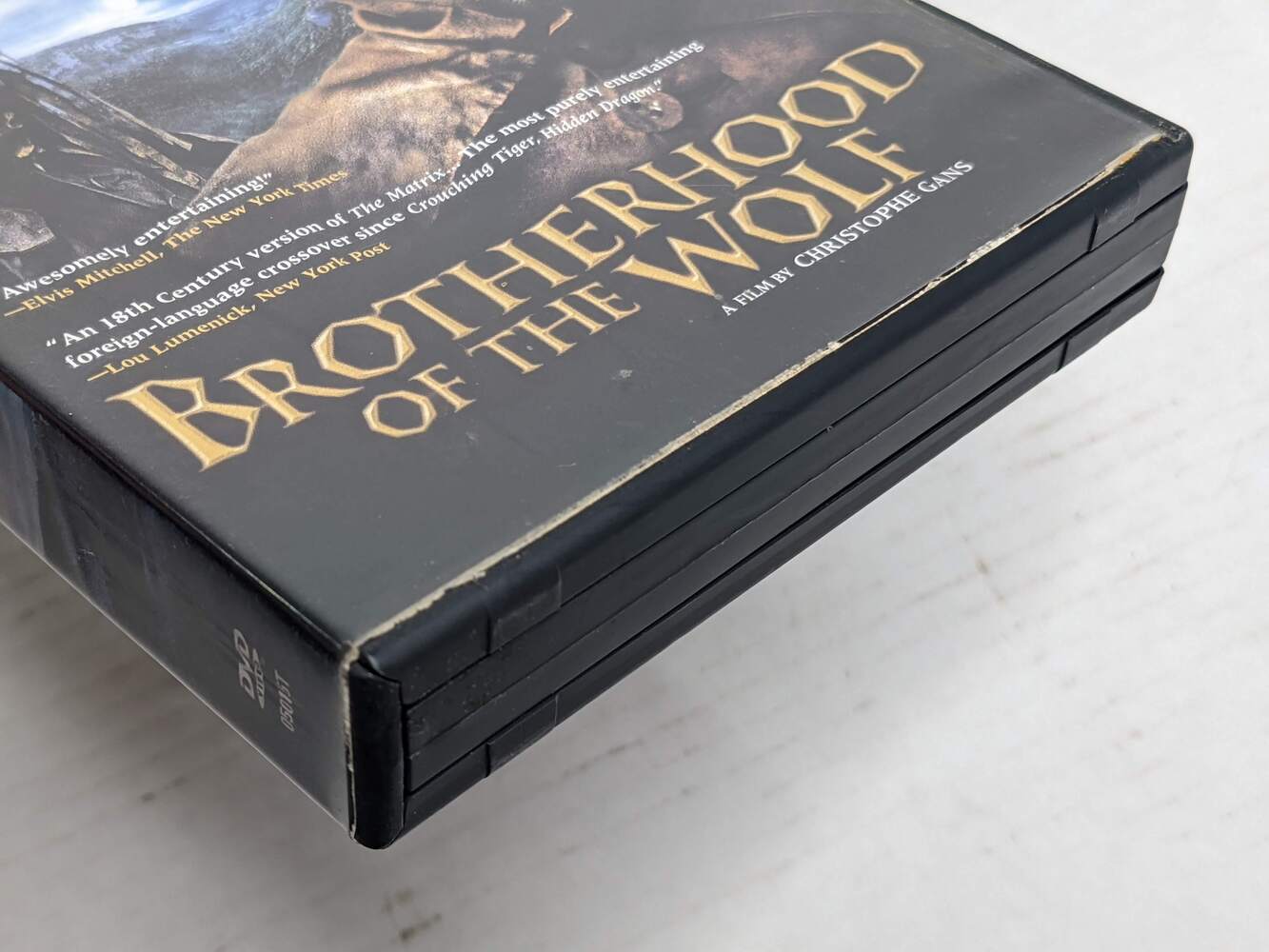 The Brotherhood of the Wolf (DVD, 2002, 3-Disc Set, Collectors Edition) 
