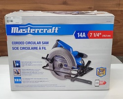 Mastercraft 14A 7 1/4" Corded Circular Saw with Built-in LED Work Light