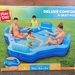 NIB PLAY DAY DELUXE COMFORT 4-SEAT POOL 8FT 9IN WIDE! GREAT FOR LITTLE SPLASHERS