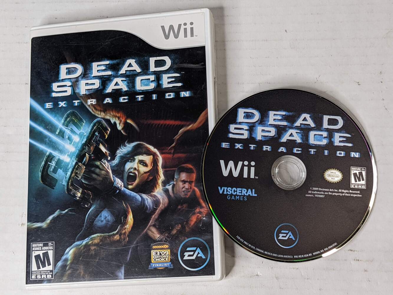 Dead Space: Extraction (Nintendo Wii, 2009) NO Manual