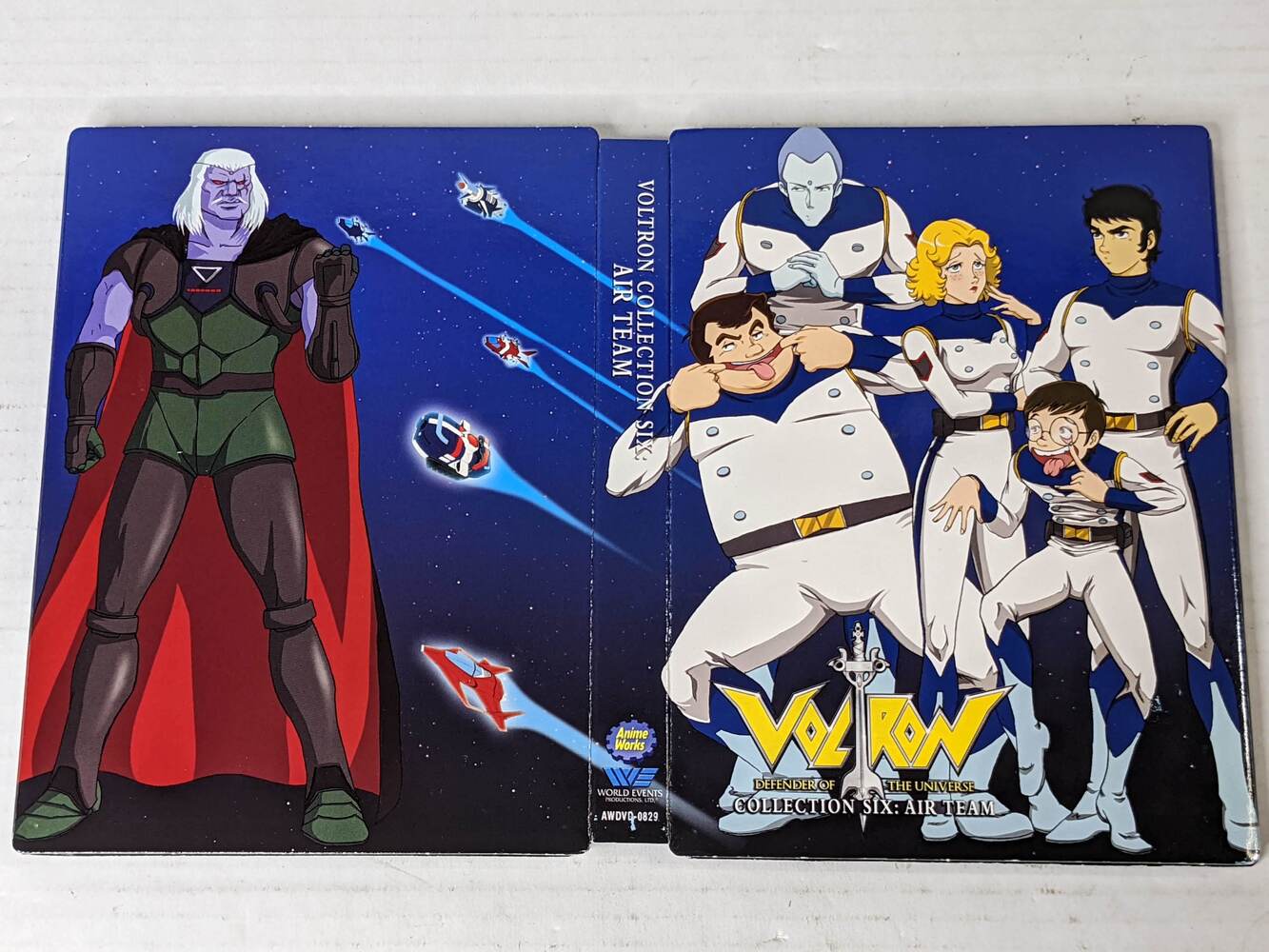 Voltron Collection Six 6 Air Team DVD Collection Defender of the Universe