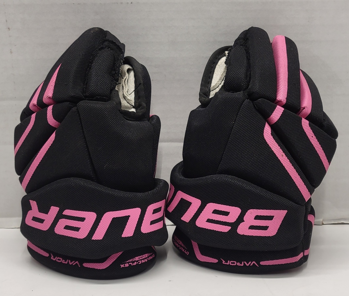 Bauer Vapor Edge Dynamic Flex 9"2cm Hockey Gloves Black & Pink