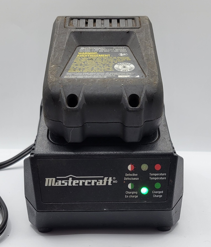 Mastercraft 20V Lithium-Ion Impact Wrench With 1.5AH Battery & Charger