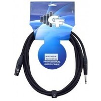 GF Fat-Tweed (Black) XLR to 1/4" Cable - 10ft