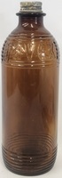 Javex Vintage Amber Bottle 