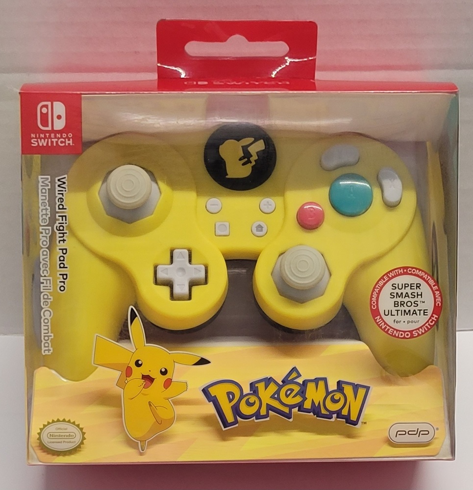 PDP Pokemon Wired Fight Pad Pro For Nintendo Switch