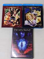 The Vision of Escaflowne: Part One Two (Blu-ray + DVD) Anime Funimation + Movie