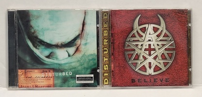Disturbed The Sickness & Believe c.d. Set Heavy Metal Reprise & Giant Records