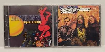 Monster Magnet Dopes To Infinity & Powertrip C.D.'s A&M Records Rare Heavy Metal