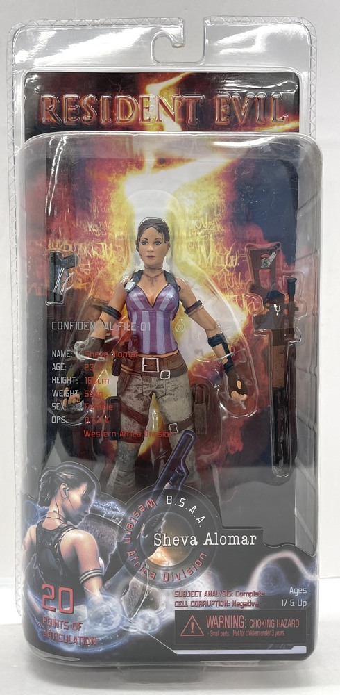 Capcom Resident Evil Sheva Alomar Action Figure by NECA | Avenue Shop ...