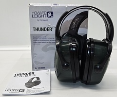 Honeywell Thunder T2 Green Over-The-Head Earmuffs for Noise Protection 