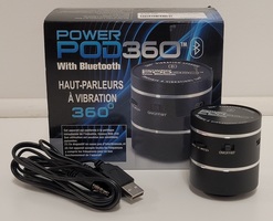 Power Pod 360 Bluetooth 360 Degree Vibration Speaker