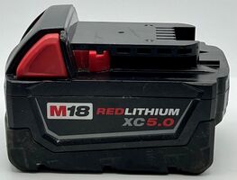 Milwaukee M18 Red Lithium XC 5.0ah Battery Only