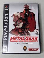 SONY PlayStation PS1 PS One PS2 Metal Gear Solid Repackage Long Box (COMPLETE)