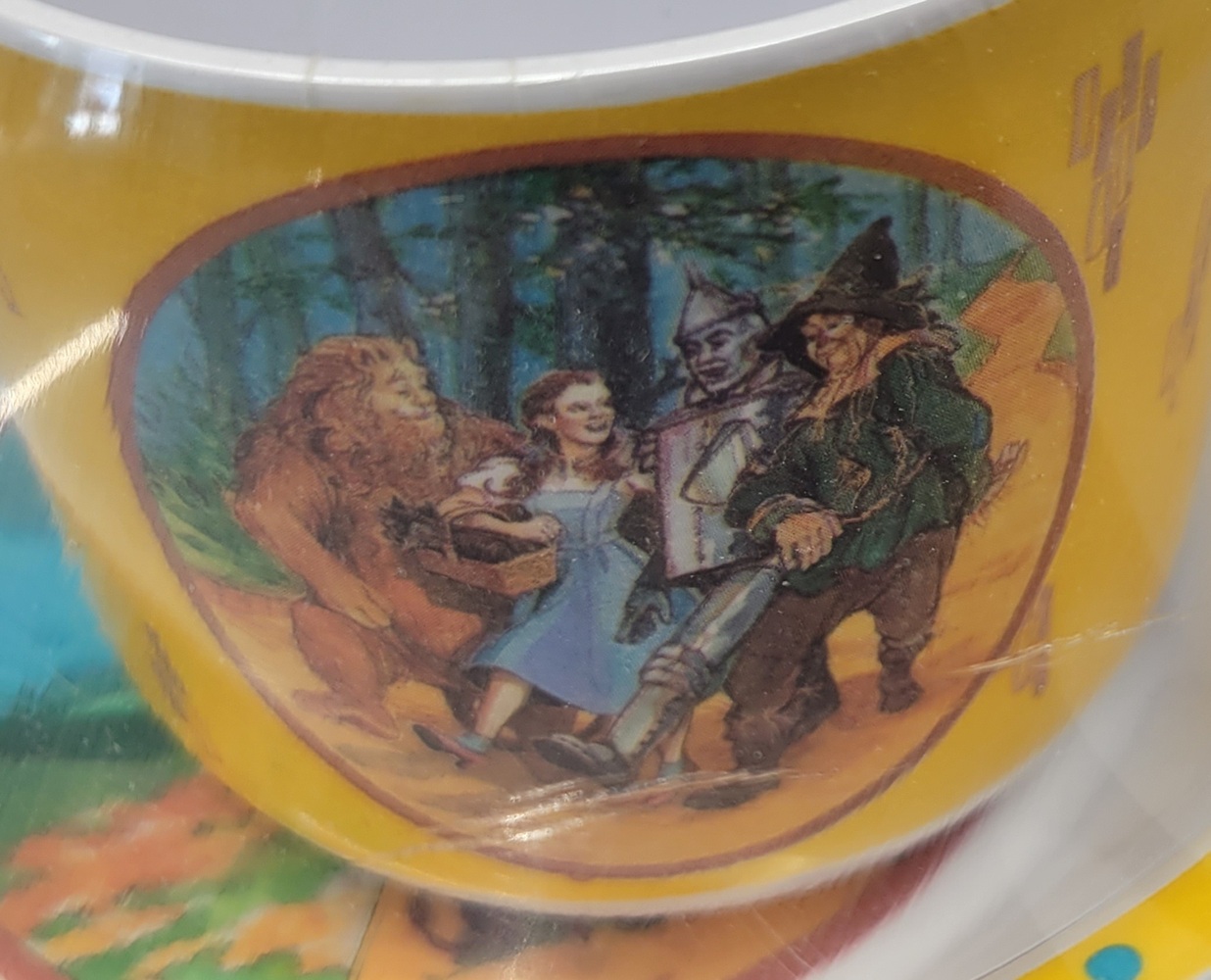MGM The Wizard of Oz 3 Piece Melanine Tableware Set **Sealed** 