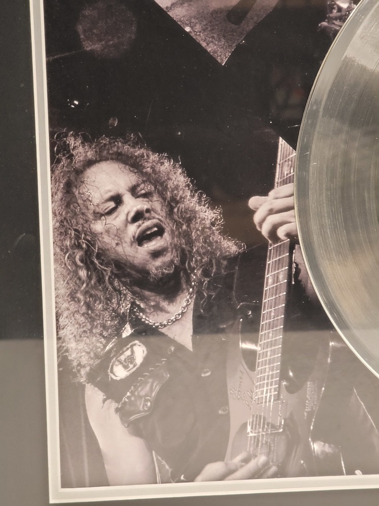 Frameworth METALLICA in Concert with Platinum LP Framed (50-565)