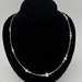 .925 Sterling Silver "Beaded" Choker Necklace 17"
