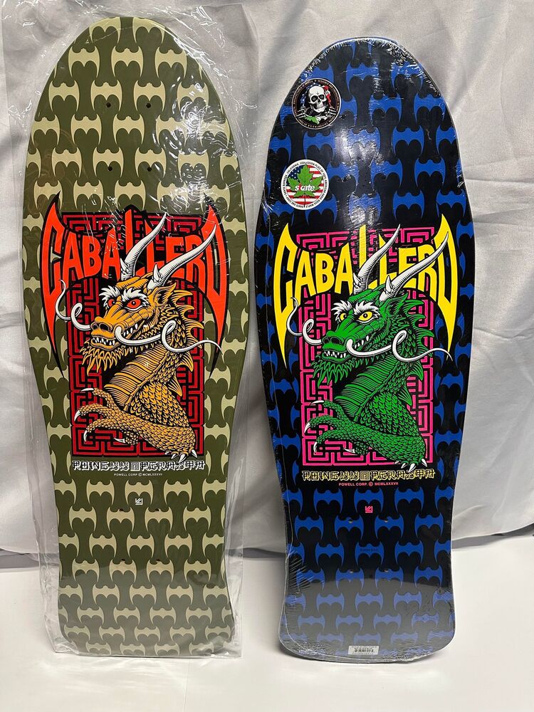 Powell Peralta Caballero Dragon and Bats Skateboard Deck Lot of 10 