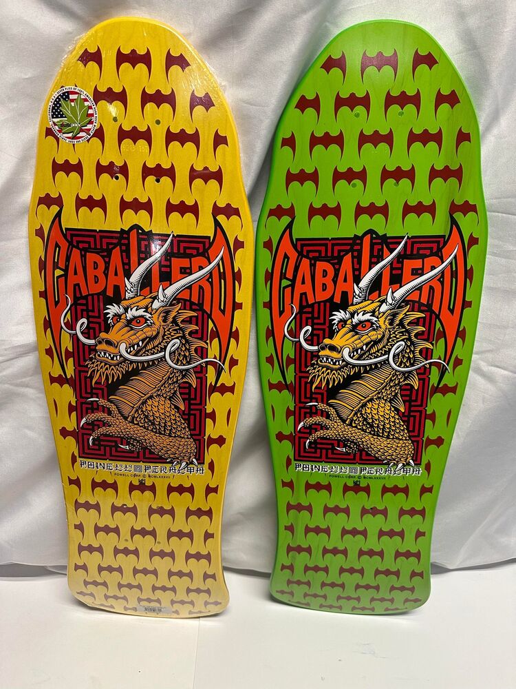 Powell Peralta Caballero Dragon and Bats Skateboard Deck Lot of 10 