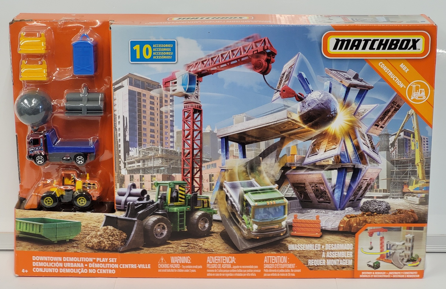 MATCHBOX DOWNTOWN DEMOLITION SET Avenue Shop Swap & Sell