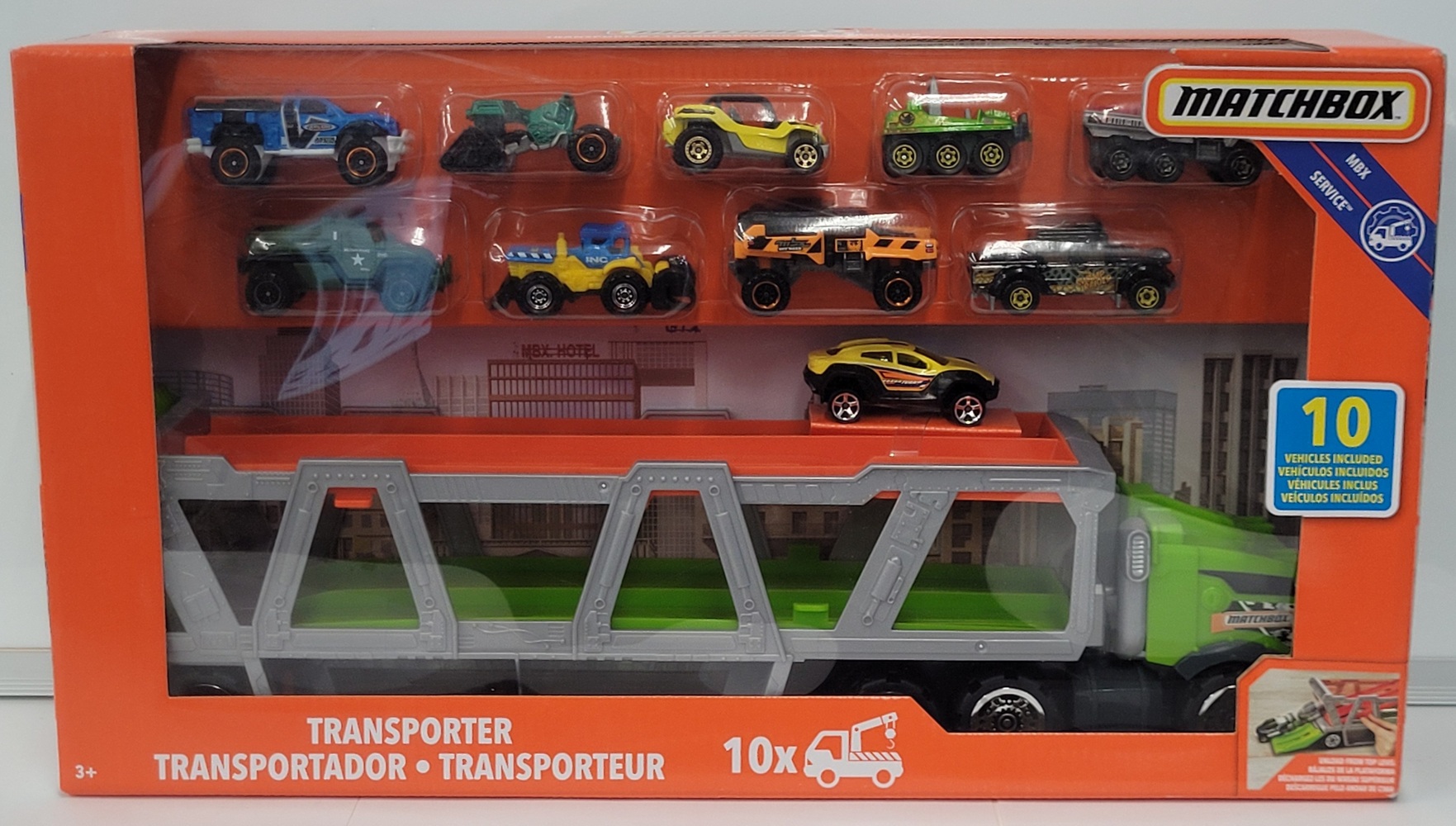 MATCHBOX TRANSPORTER SET Avenue Shop Swap & Sell