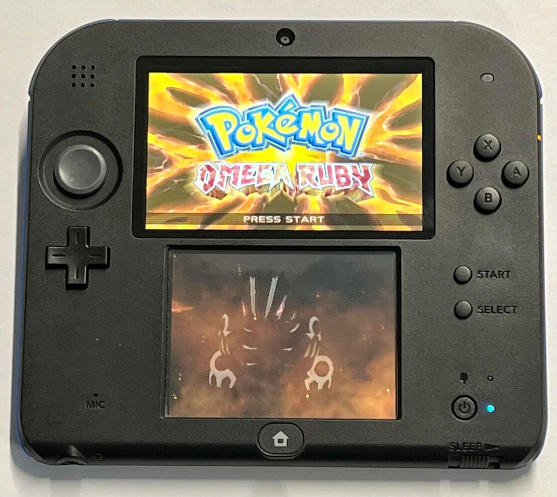 Pokemon Omega Ruby Nintendo 3DS Case And Cartridge TESTED AND WORKS