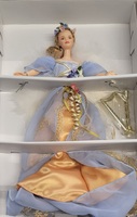 Mattel First in a Series Angels of Music Collection Harpist Angel Barbie 1997