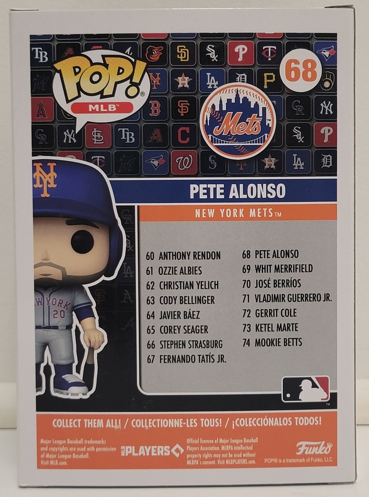 Funko Pop! MLB Mets PETE ALONSO #68