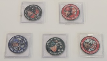 The Highland Mint NHL Collectible Coins Lot of 5
