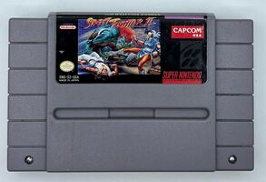Street Fighter II 2 SNES Super Nintendo 1992 Cartridge Only **TESTED AND WORKS**