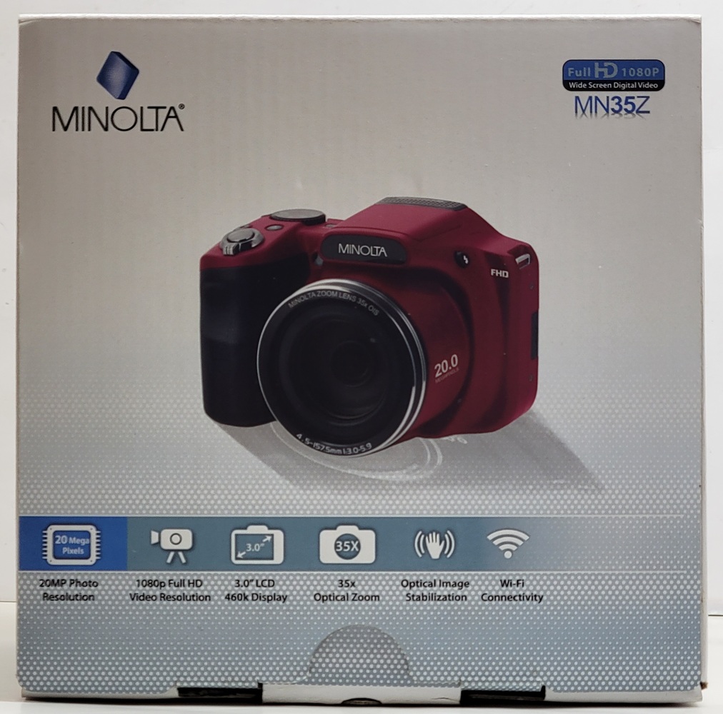 MN35Z 20MP 35X Optical Zoom Wi-Fi Bridge Camera