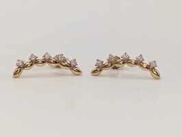 Curved Cartilage Earrings