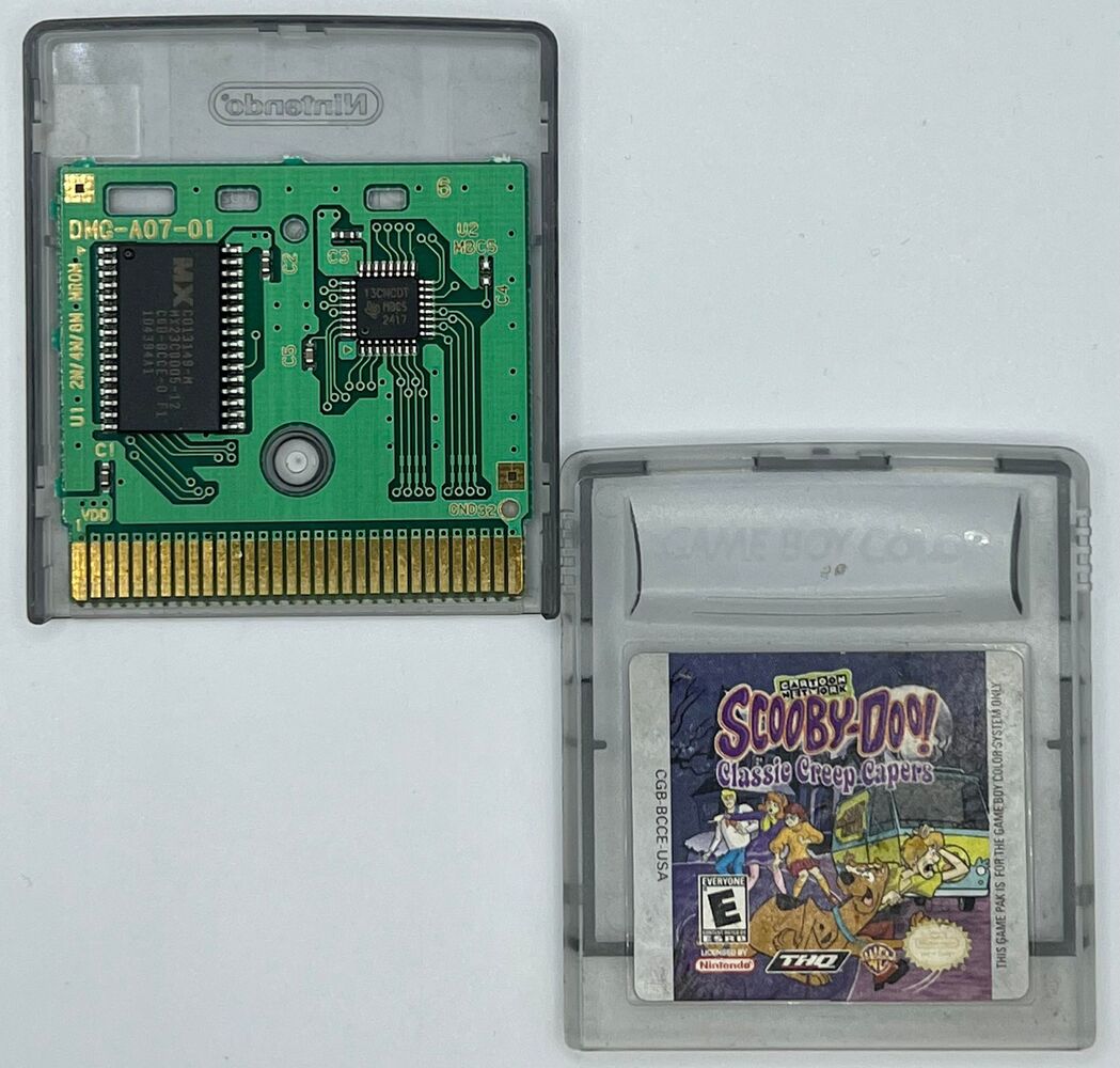 Scooby-Doo Classic Creep Capers Nintendo Gameboy Color GBC 2000 CART ONLY TESTED