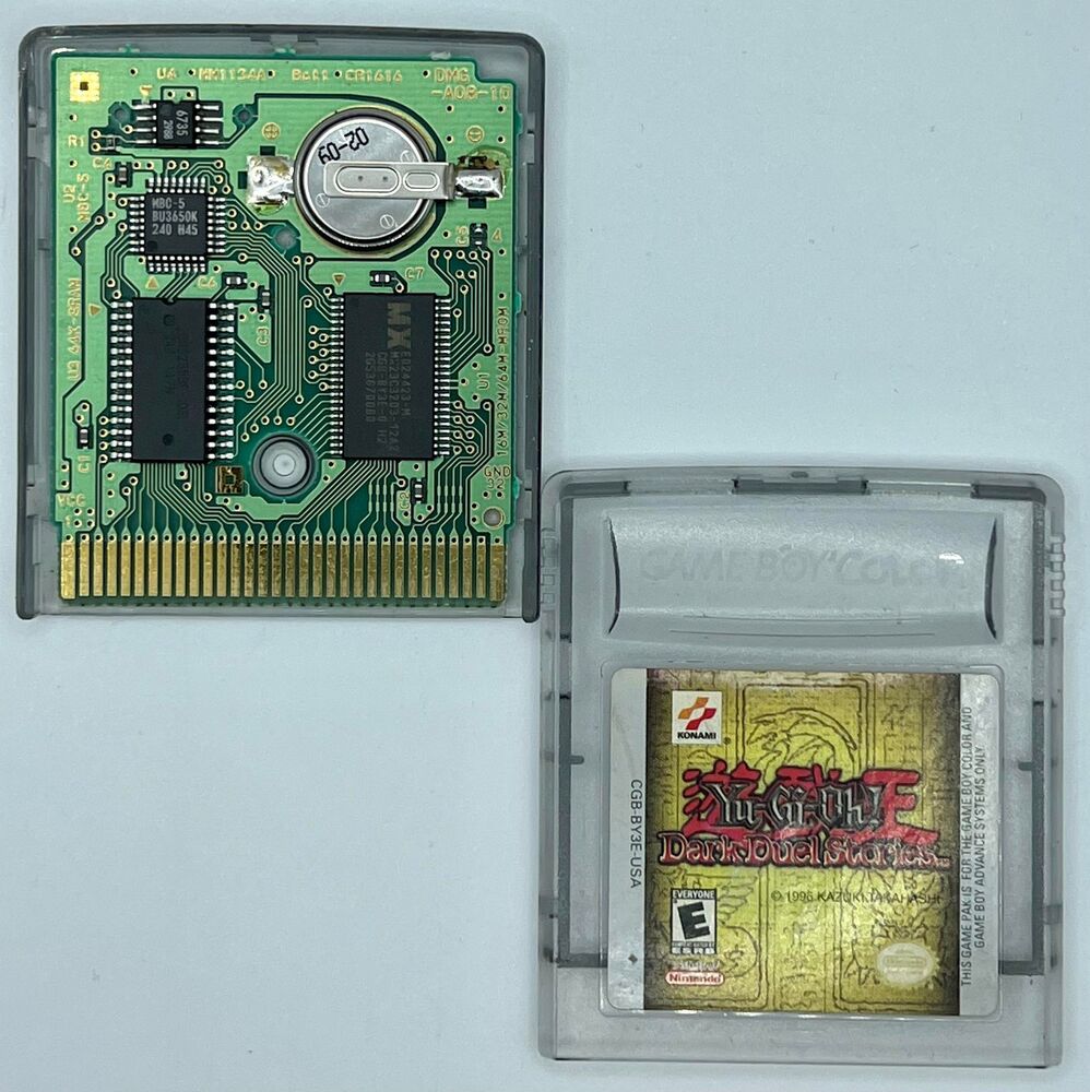 Yu-Gi-Oh! Dark Duel Stories Nintendo Gameboy Color GBC 2002 CART ONLY TESTED