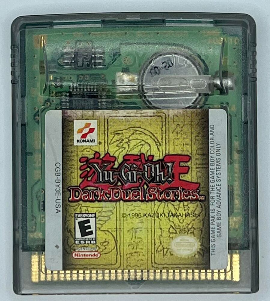 Yu-Gi-Oh! Dark Duel Stories Nintendo Gameboy Color GBC 2002 CART ONLY TESTED