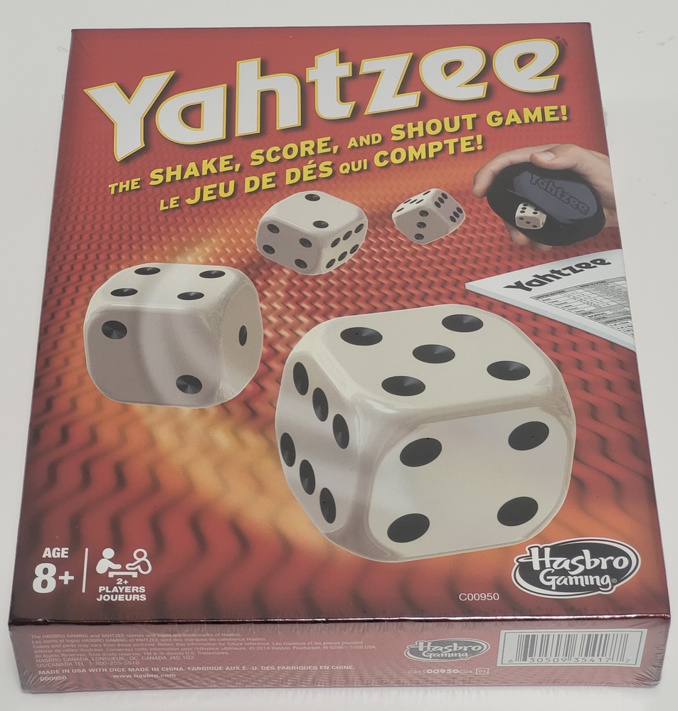 YAHTZEE BY HASBRO BOARD GAME Avenue Shop Swap & Sell