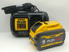 DeWALT  FlexVolt DCB609 20V/60V 9AH Max Battery and DCB1106 Charger - Tested