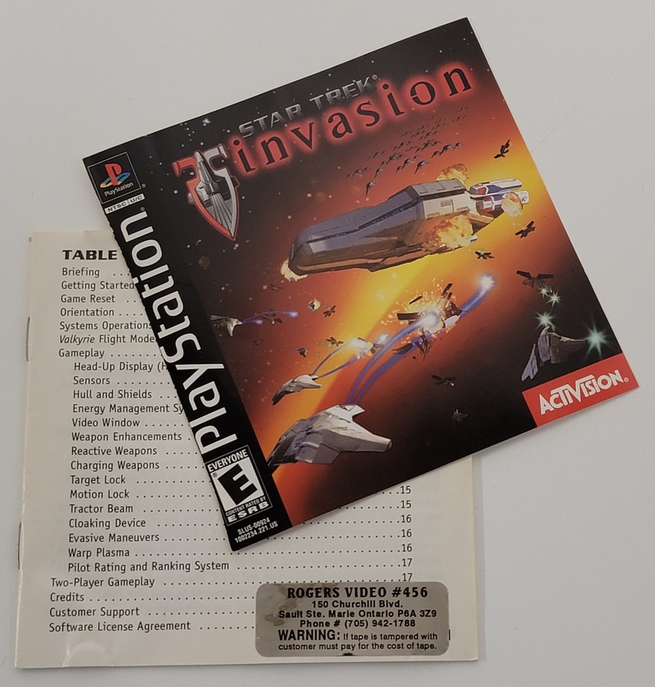 Star Trek Invastion - PlayStation 1 PS1 (2000)