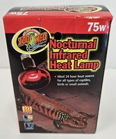 ZOO MED Nocturnal Infrared Heat Lamp Bulb 75W