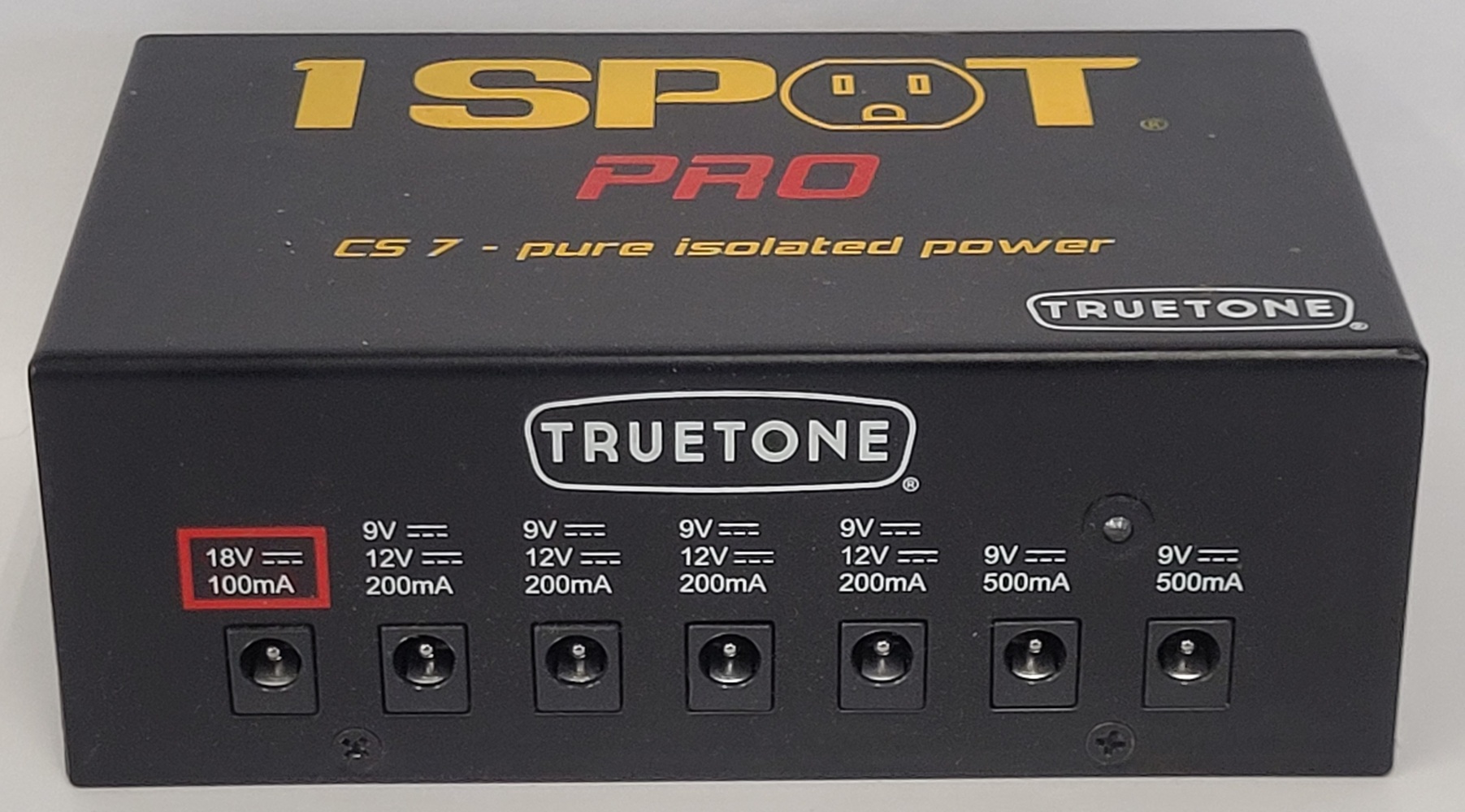 TRUETONE 1 SPOT PRO CS7 PURE ISOLATED POWER PEDAL Avenue Shop Swap & Sell