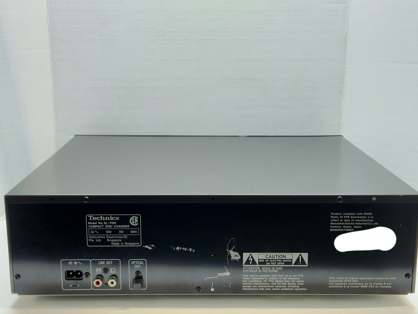Technics SL PD6 5 Compact Disk Changer Avenue Shop Swap Sell technics-sl-pd6-5-compact-disk-changer-avenue-shop-swap-sell