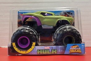 Mattel Hot Wheels 1:24 Monster Trucks Marvel Hulk 