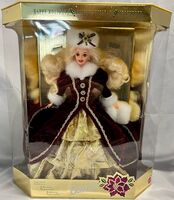 Happy Holidays Barbie 1996 Mattel NEW UNOPENED DAMAGED BOX Special Edition
