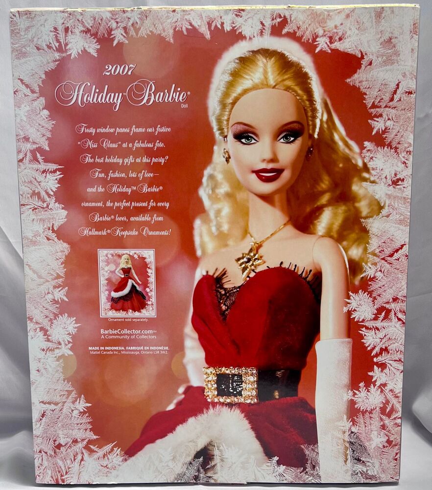 2007 Holiday Barbie NEW UNOPENED Mattel Barbie Collector K7958