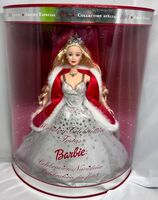 Holiday Celebration Special Edition 2001 Barbie NEW UNOPENED Mattel 50304