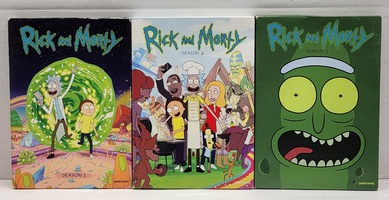 Rick and Morty Season 1-3 DVD Adult Swim Warner Brothers