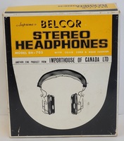 BH-705 VINTAGE SUPREME BELCOR HEADPHONES 