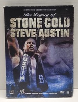 The Legacy of Stone Cold Steve Austin 3 DVD -Disc Collector's Edition Boxset